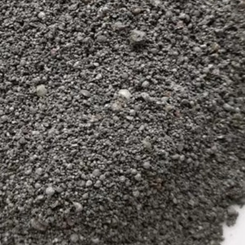 Counterweight Iron Sand - granular material view